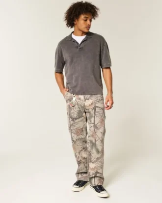 Dżinsy malarskie Camo Baggy