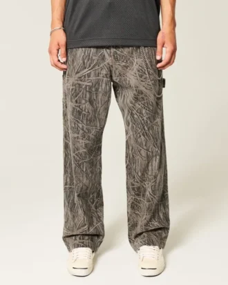 Dżinsy malarskie Camo Baggy