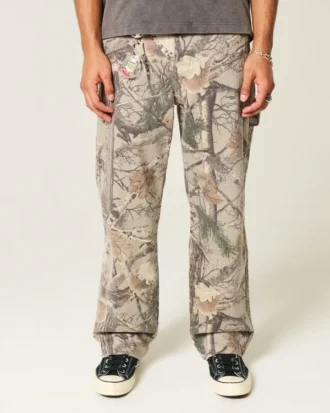 Dżinsy malarskie Camo Baggy