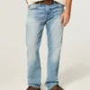 Dżinsy proste Y2K Distressed Medium Wash Dżinsy proste Y2K Distressed Medium Wash