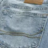 Dżinsy proste Y2K Distressed Medium Wash Dżinsy proste Y2K Distressed Medium Wash