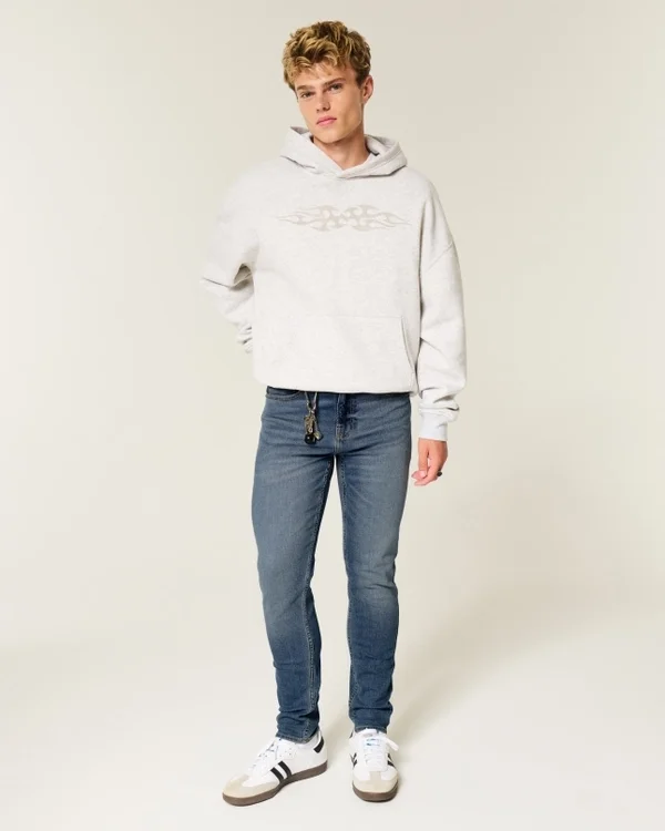 Dżinsy skinny o średnim stopniu sprania Dżinsy skinny o średnim stopniu sprania