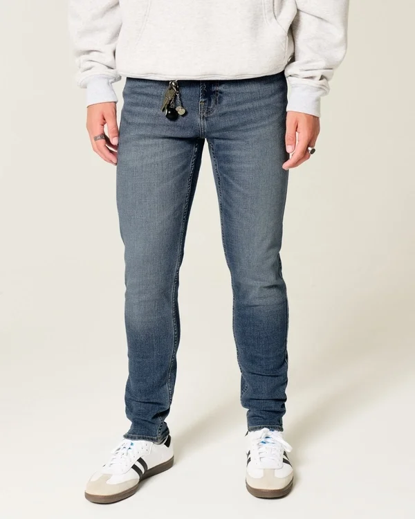 Dżinsy skinny o średnim stopniu sprania Dżinsy skinny o średnim stopniu sprania