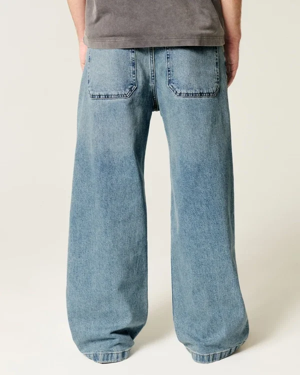 Dżinsy Super Baggy o średnim stopniu sprania Dżinsy Super Baggy o średnim stopniu sprania
