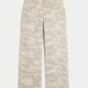 Dżinsy z niskim stanem Y2K Camo Baggy Dżinsy z niskim stanem Y2K Camo Baggy