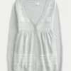 Długorękawowy kardigan Flyaway Babydoll