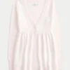 Długorękawowy kardigan Flyaway Babydoll