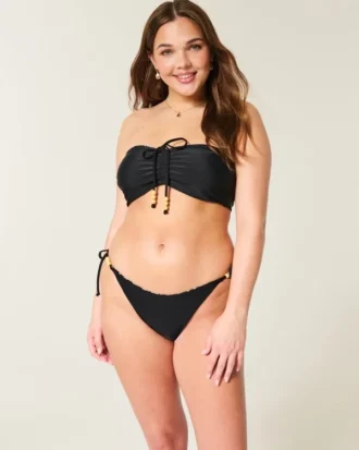 Dwustronne figi bikini z wiązaniem z boku