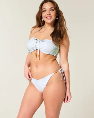 Dwustronne figi bikini z wiązaniem z boku