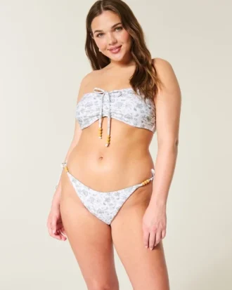 Dwustronne figi bikini z wiązaniem z boku