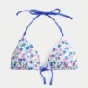 Dwustronny stanik bikini w trójkąty