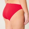 Figi bikini z prążkowanym wykończeniem