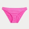Figi bikini z prążkowanym wykończeniem