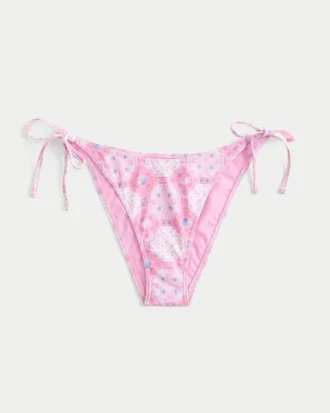 Figi bikini z wiązaniem z boku