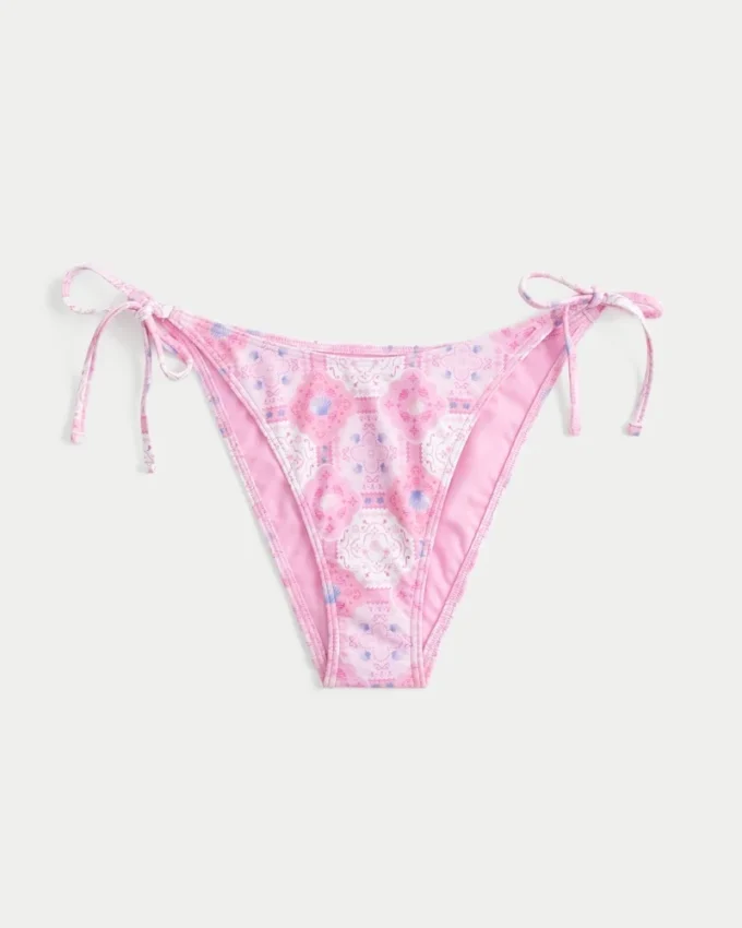 Figi bikini z wiązaniem z boku