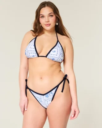 Figi bikini z wiązaniem z boku