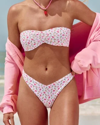 Figi bikini z wysokim stanem