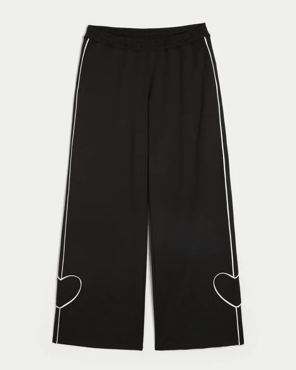 Gilly Hicks Active Recharge Baggy Pants z sercem na końcu nogawek Gilly Hicks Active Recharge Baggy Pants z sercem na końcu nogawek