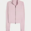 Gilly Hicks Active Recharge Bow Double Zip Jacket Gilly Hicks Active Recharge Bow Double Zip Jacket