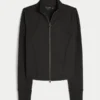 Gilly Hicks Active Recharge Bow Double Zip Jacket Gilly Hicks Active Recharge Bow Double Zip Jacket