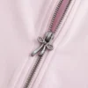 Gilly Hicks Active Recharge Bow Double Zip Jacket Gilly Hicks Active Recharge Bow Double Zip Jacket