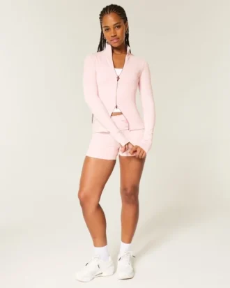 Gilly Hicks Active Recharge Slim & Snatched Full-Zip Gilly Hicks Active Recharge Slim & Snatched Full-Zip