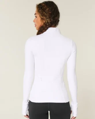 Gilly Hicks Active Recharge Slim & Snatched Full-Zip Gilly Hicks Active Recharge Slim & Snatched Full-Zip