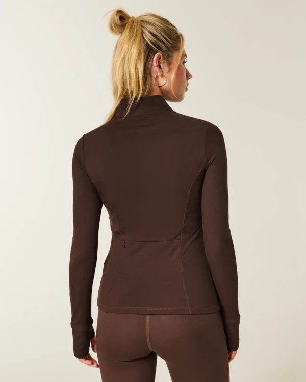 Gilly Hicks Active Recharge Slim & Snatched Full-Zip Gilly Hicks Active Recharge Slim & Snatched Full-Zip