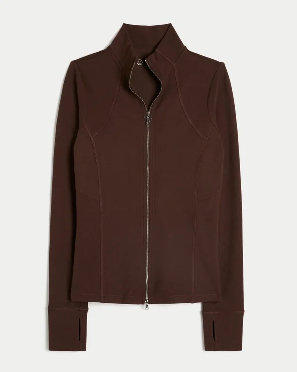 Gilly Hicks Active Recharge Slim & Snatched Full-Zip Gilly Hicks Active Recharge Slim & Snatched Full-Zip