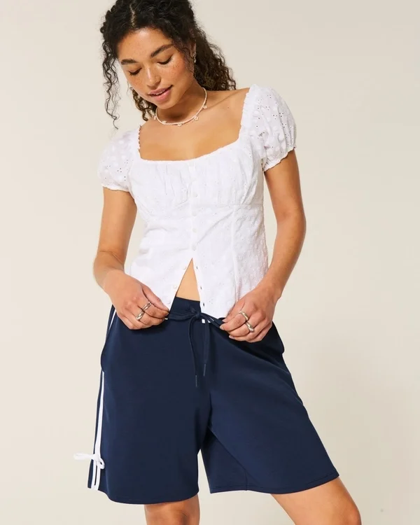 Gilly Hicks Active Spodenki z kokardką z boku Gilly Hicks Active Spodenki z kokardką z boku