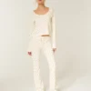 Gilly Hicks Always Cozy Waffle Bootcut Pants Gilly Hicks Always Cozy Waffle Bootcut Pants