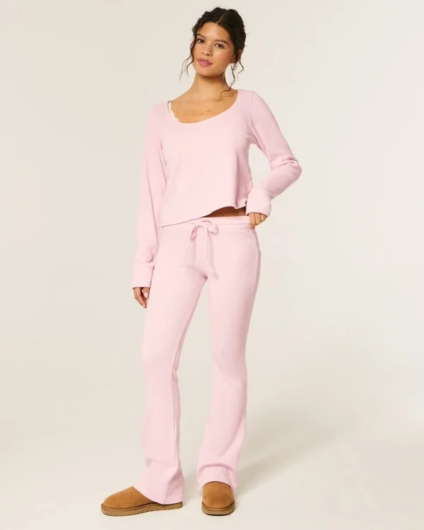 Gilly Hicks Always Cozy Waffle Bootcut Pants Gilly Hicks Always Cozy Waffle Bootcut Pants