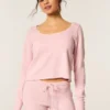 Gilly Hicks Always Cozy Waffle Long-Sleeve Scoop Top Gilly Hicks Always Cozy Waffle Long-Sleeve Scoop Top
