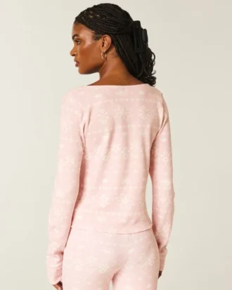 Gilly Hicks Always Cozy Waffle Long-Sleeve Scoop Top Gilly Hicks Always Cozy Waffle Long-Sleeve Scoop Top