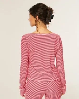 Gilly Hicks Always Cozy Waffle Long-Sleeve Scoop Top Gilly Hicks Always Cozy Waffle Long-Sleeve Scoop Top
