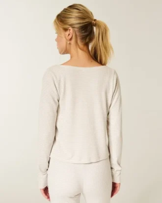 Gilly Hicks Always Cozy Waffle Long-Sleeve Scoop Top Gilly Hicks Always Cozy Waffle Long-Sleeve Scoop Top