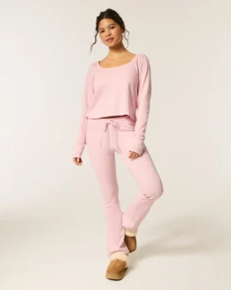 Gilly Hicks Always Cozy Waffle Long-Sleeve Scoop Top Gilly Hicks Always Cozy Waffle Long-Sleeve Scoop Top