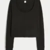 Gilly Hicks Always Cozy Waffle Long-Sleeve Scoop Top Gilly Hicks Always Cozy Waffle Long-Sleeve Scoop Top