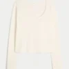 Gilly Hicks Always Cozy Waffle Long-Sleeve Scoop Top Gilly Hicks Always Cozy Waffle Long-Sleeve Scoop Top
