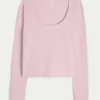 Gilly Hicks Always Cozy Waffle Long-Sleeve Scoop Top Gilly Hicks Always Cozy Waffle Long-Sleeve Scoop Top