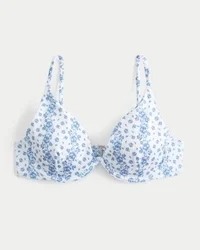 Gorsetowy stanik bikini z fiszbinami