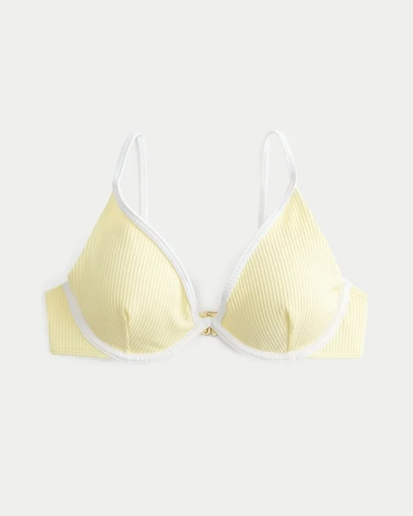 Gorsetowy stanik bikini z fiszbinami Gorsetowy stanik bikini z fiszbinami