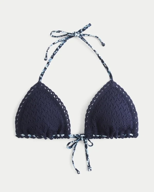 Górka bikini w stylu szydełkowym Górka bikini w stylu szydełkowym