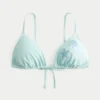 Górka bikini z trójkątnymi ramiączkami i koralikami Górka bikini z trójkątnymi ramiączkami i koralikami