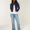 Hollister Wygodny kardigan z kieszeniami w kształcie łuku Hollister Wygodny kardigan z kieszeniami w kształcie łuku