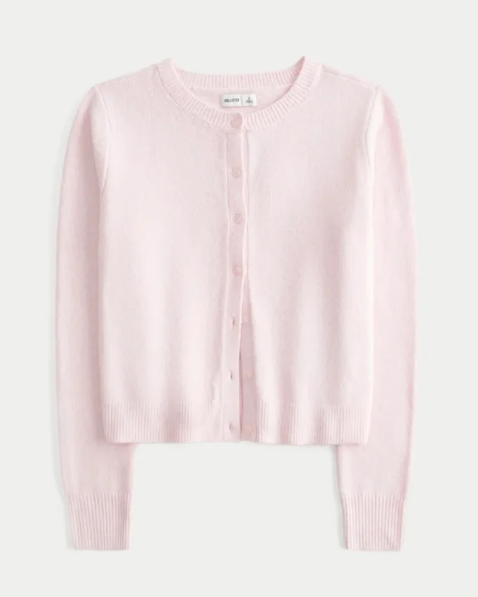 Hollister Wygodny sweter z okrągłym dekoltem Hollister Wygodny sweter z okrągłym dekoltem