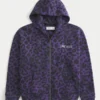 Hollister x Taco Bell Bluza z kapturem i zamkiem błyskawicznym Hollister x Taco Bell Bluza z kapturem i zamkiem błyskawicznym