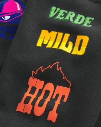 Hollister x Taco Bell Bluza z kapturem i zamkiem błyskawicznym Hollister x Taco Bell Bluza z kapturem i zamkiem błyskawicznym