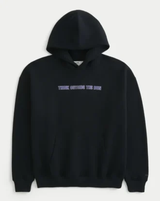 Hollister x Taco Bell Bluza z kapturem o prostym kroju z nadrukiem Hollister x Taco Bell Bluza z kapturem o prostym kroju z nadrukiem