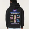 Hollister x Taco Bell Bluza z kapturem o prostym kroju z nadrukiem Hollister x Taco Bell Bluza z kapturem o prostym kroju z nadrukiem